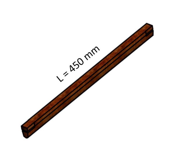 Izolační díl - 450 mm (ND pro dělič typ ELBA)