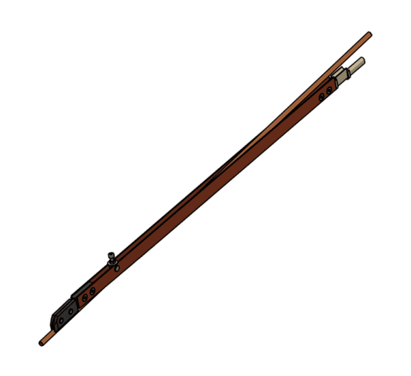Spojka přechodová L = 1260 mm Cu