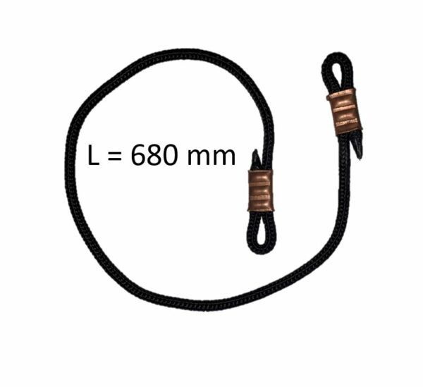 Pojistné lanko úchytu sběrací hlavice ESKO L 102 (680mm)