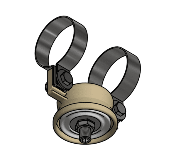 Izolátor keramický BR se závitem M16 - na výložník 76mm