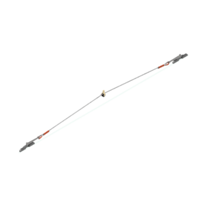 Pružný izol. záv. TB Minorok 9 x 4000 - na lano - se svorkou 0149.2