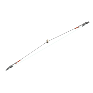 Pružný izol. záv. TB Minorok 9 x 4000 - na výložník - se svorkou 0149.2