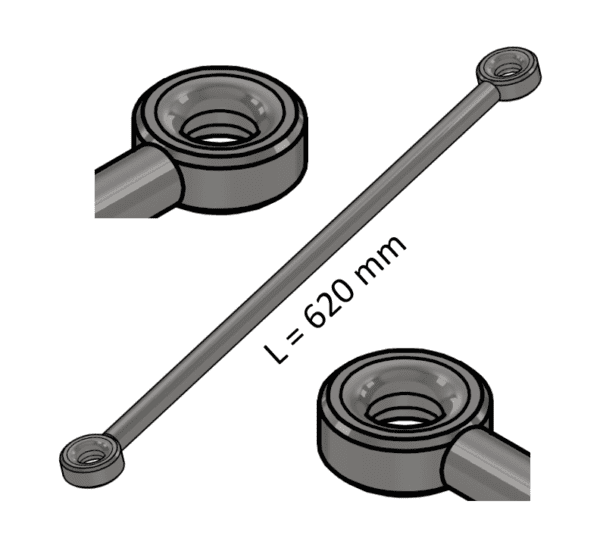 Táhlo oko - oko ø 16 mm (l = 620 mm)