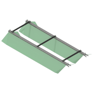Natrolejovací stříška (l = 2 032 mm) 80" Sklolaminát