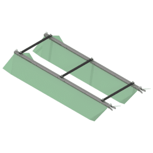 Natrolejovací stříška (l = 2 032 mm) 80" Sklolaminát