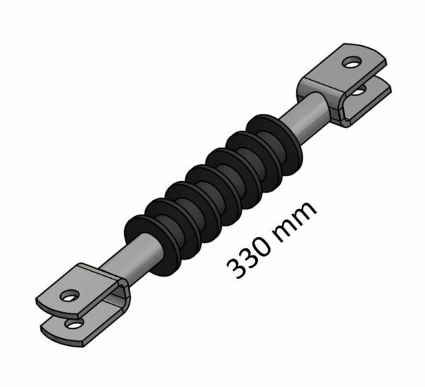 Izolátor tyčový - rozpěrka vidlice - vidlice 330mm