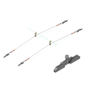Sestava závěsu TB na výložník 55 - MINOROK 2600mm se svorkou 0149.2