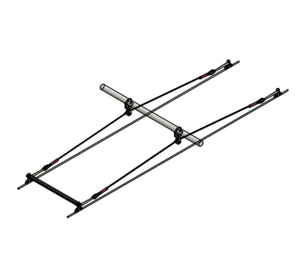 Sestava závěsu TB MINOROK l=2600mm na výložník + rozpěrka
